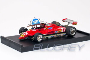 y݌ɕizu 1/43 tF[ F1 126C2 W Bk[u tBMA/Aut 1982 uWGP BRUMM FERRARI GILLES VILLENEUVE