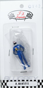 【国内在庫品】Cartrix 1/43 F1 ドライバー フィギア ナイジェル・マンセル 1992 ウィリアムズ Nigel Mansell Williams Figure レジンモデル