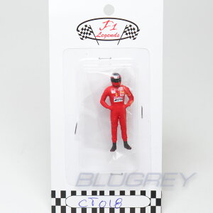 【国内在庫品】Cartrix 1/43 F1 ドライバー フィギア ジル・ヴィルヌーブ フェラーリ Gilles Villeneuve Ferrari Figure レジンモデル