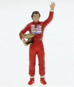 【国内在庫品】Cartrix 1/43 F1 ドライバー フィギア アイルトン・セナ マクラーレン トロフィー Ayton Senna McLaren Figure レジンモデル