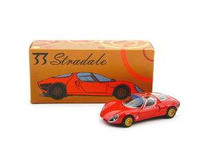 y݌ɕizLAUDORACING 1/64 At@I 33 Xg_[ 1967 bh vg^Cv Alfa Romeo Stradale