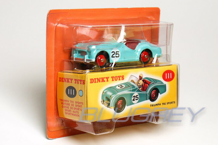 楽天市場】DINKY TOYS 1/43 トライアンフ TR2 スポーツ ライトブルー 