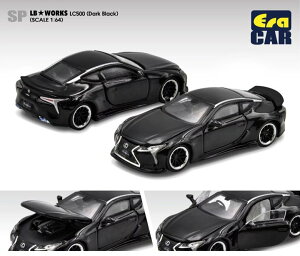 y݌ɕizGJ[ 1/64 oeB[EH[N NTX LC500 ubN Era Car LEXUS LB Works LC500