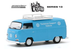 �O���[�����C�g 1/64 �t�H���N�X���[�Q�� �^�C�v2 �p�l���o�� VW�e�N�j�J���T�|�[�g 1971 GREENLIGHT Volkswagen Type 2 Panel Van