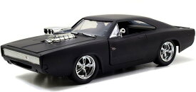 JADA TOYS 1/24 ワイルドスピード ダッジ チャージャー R/T ドム マットブラック / FAST AND THE FURIOUS DODGE CHARGER 97174