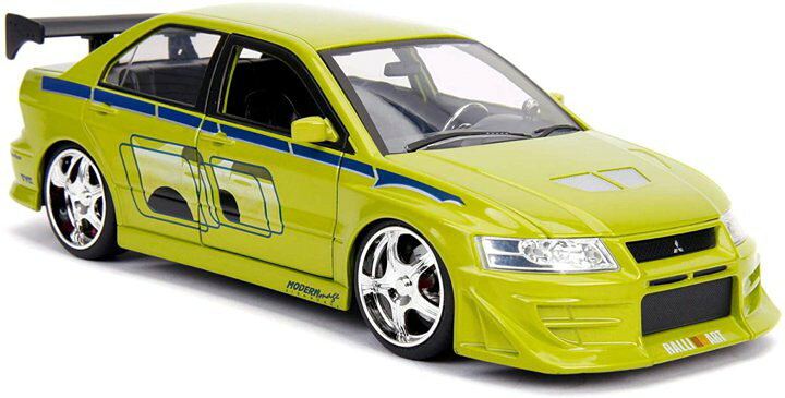 楽天市場】JADA TOYS 1/24 ワイルドスピード 三菱 ランサー 