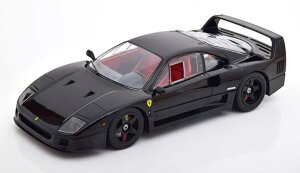 y݌ɕizKK-Scale 1/18 tF[ F40 CgEGCg 1990 ubN Ferrari F40 LIGHT WEIGHT Nero KKDC180812