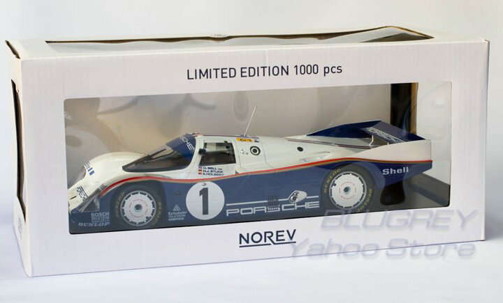 楽天市場】【国内在庫品】ノレブ 1/18 ポルシェ 962C ロスマンズ 