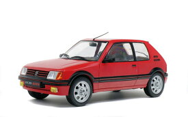 ソリド 1/18 プジョー 205 GTI 1988 レッド Solido PEUGEOT 205 GTI 1.9L MK 1 S1801702