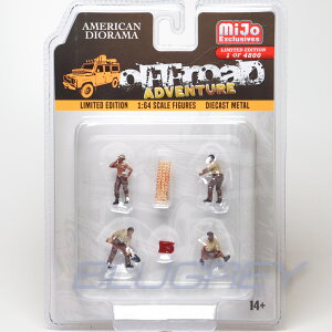 y݌ɕizAJ WI} 1/64 tBMA It[h Ahx`[American Diorama Figure Off Road Adventure Mijo