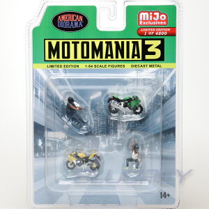 y݌ɕizAJ WI} 1/64 tBMA g}jA 3 oCJ[ American Diorama Figure Motomania 3 Mijo