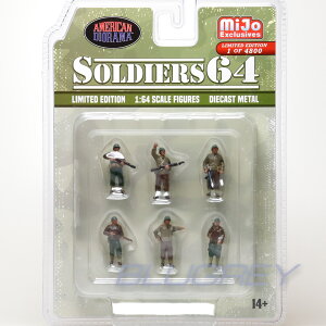 y݌ɕizAJ WI} 1/64 tBMA \W[ 64 m  American Diorama Figure Soldier 64 Mijo