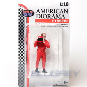 y݌ɕizAJ WI} 1/18 [VO WFh 70s-B tBMA American Diorama Racing Legend Figure ~j`A