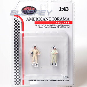 y݌ɕizAJ WI} 1/43 [VO WFh 60s tBMA American Diorama Racing Legend Figure
