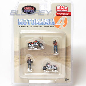 y݌ɕizAJ WI} 1/64 tBMA g}jA 4 oCJ[ American Diorama Figure Motomania 4 Mijo