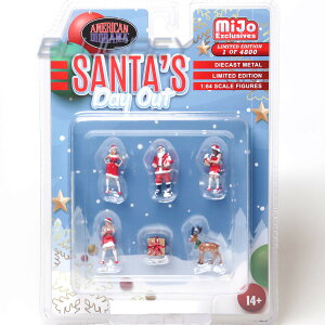 y݌ɕizAJ WI} 1/64 tBMA T^Y fC AEg American Diorama Figure Santafs Day Out Mijo