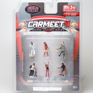 y݌ɕizAJ WI} 1/64 tBMA J[~[g4 American Diorama Figure Carmeet 4