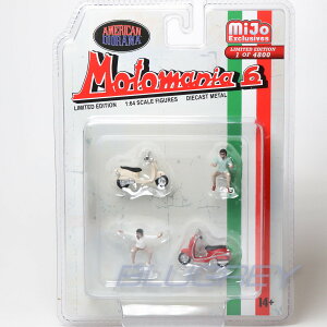 y݌ɕizAJ WI} 1/64 tBMA g}jA 6 American Diorama Figure Motomania 6 oCN tBMA