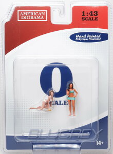y݌ɕizAJ WI} 1/43 tBMA J[EIbVK[ I hV[&o[o American Diorama Figure Car Wash Girl Dorothy & Barbara tBMA