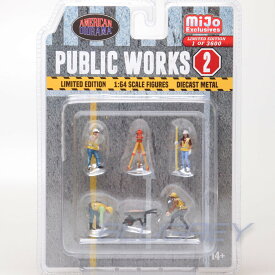 アメリカン ジオラマ 1/64 フィギア パブリックワークス 2 公共工事 American Diorama Figure Public Works 2 フィギュア