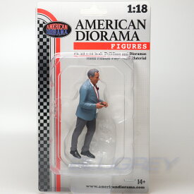 アメリカン ジオラマ 1/18 オンエア アナウンサー 男性 American Diorama Figure On-Air 2 フィギュア