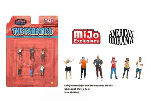 y݌ɕizAJ WI} 1/64 tBMA t@ieBbNX [Xt@ American Diorama Figures The Fanatics ~j`A