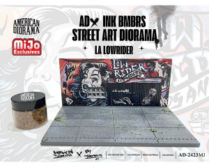 y݌ɕizAJWI} 1/64 WI} Xg[gA[g LA [C_[ American Diorama LA Street Art Diorama Lowrider