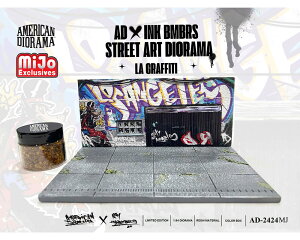 y݌ɕizAJWI} 1/64 WI} Xg[gA[g LA OtBeB American Diorama LA Street Art Diorama Graffiti