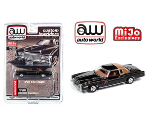 Auto World 1/64 �L���f���b�N �G���h���h 1975 �u���b�N ���[���C�_�[ MiJo���� Cadillac Eldorado CP7719 �~�j�J�[ �y�����݌ɕi�z