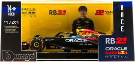 ブラーゴ 1/43 レッドブル F1 RB21 #22 角田祐樹 2025 Bburago Redbull Yuki Tsunoda ドライバー付きモデル 【国内在庫品】