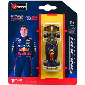 �u���[�S 1/64 ���b�h�u�� F1 RB21 #1 �}�b�N�X�E�t�F���X�^�b�y�� 2025 Bburago Max Verstappen �y�����݌ɕi�z