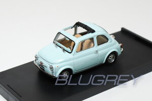 y݌ɕizu 1/43 tBAbg 500F 1965 Cgu[ I[v[t `NG`Fg BRUMM FIAT 500F APERTA AZZURRO ACQUAMARINA