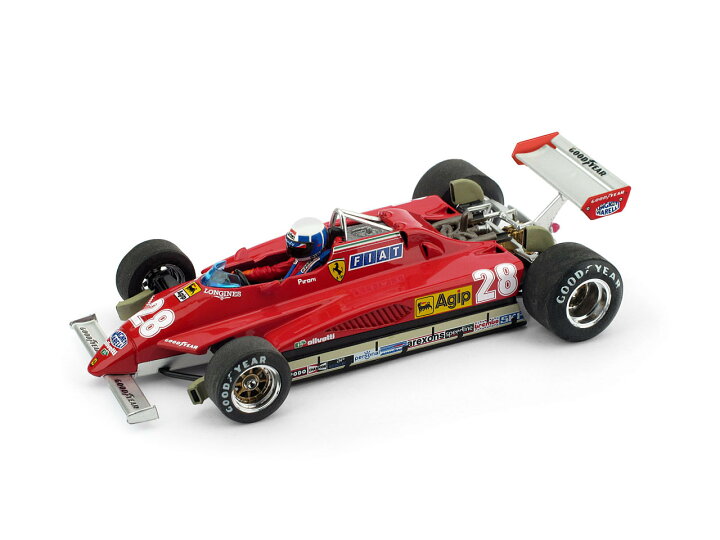 楽天市場】【国内在庫品】ブルム 1/43 フェラーリ 126C2 1982 #28 D 