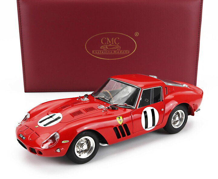 楽天市場】【国内在庫品】CMC 1/18 フェラーリ 250 GTO #11 パリ1000km 
