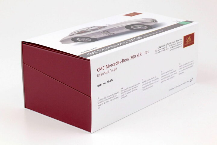 楽天市場】【国内在庫品】CMC 1/18 メルセデス ベンツ 300 SLR クーペ 