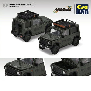 y݌ɕizGJ[ 1/64 _h Wj[ gD O[ XYL Era Car DAMD JIMNY LITTLE D GREEN