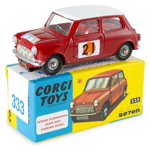 y݌ɕizR[M[ 1/42 B.M.C. ~jN[p[ S RAC[ #21 CORGI MINI Cooper  fNu