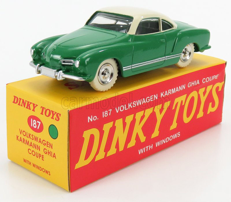 DINKY TOYS 1 43 フォルクスワーゲン カルマンギア 1955 グリーン VW