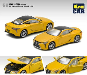 y݌ɕizGJ[ 1/64 NTX LC500 CG[  Era Car LEXUS LC 500 Yellow LS21LCRF60