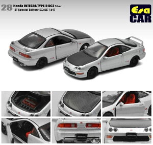 y݌ɕizGJ[ 1/64 z_ CeO ^Cv-R DC2 O Vo[ Era Car Honda INTEGRA TYPE-R HA20DC2RF28