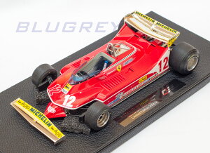 【国内在庫品】GP REPLICAS 1/18 フェラーリ F1 312 T4 #12 モンテカルロ 1979 ジル・ヴィルヌーブ Ferarri GILLES VILLENEUVE GP002C 限定500台