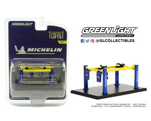y݌ɕizO[Cg 1/64 4|Xg tg V[Y3 ~V^C I[g{fBVbv GREENLIGHT Four-Post Lifts Michelin