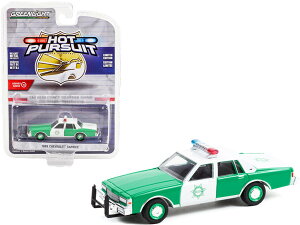 �O���[�����C�g 1/64 �V�{���[ �J�v���X �T���f�B�G�S �{�����e�B�A �V�F���t �|���X Greenlight Chevrolet Caprice San Diego County Volunteer Sheriff (California) �~�j�J�[ �y�����݌ɕi�z