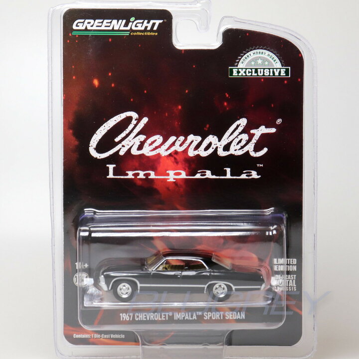 楽天市場】【国内在庫品】グリーンライト 1/64 シボレー インパラ 