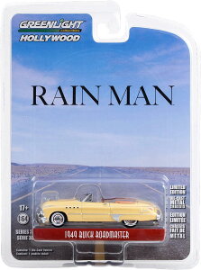 y݌ɕizO[Cg 1/64 rCbN [h}X^[ JuI 1949 x[W C} Greenlight Buick Roadmaster Convertible Rain Man ~jJ[