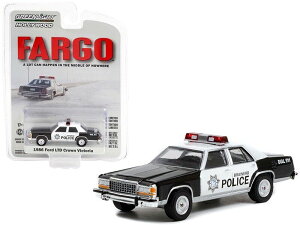 【国内在庫品】グリーンライト 1/64 フォード クラウン ビクトリア 1986 "ファーゴ" Greenlight Ford Crown Victoria Fargo ミニカー