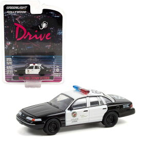 グリーンライト 1/64 フォード クラウン ビクトリア 1992 パトカー "Drive" Greenlight Ford Crown Victoria Police LAPD ミニカー