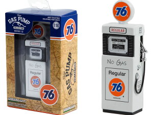 【国内在庫品】グリーンライト 1/18 Wayne 505 ガスポンプ ユニオン76 GREENLIGHT Gas Pump Union 76 ‘No Gas’ ジオラマ ミニカー ミニチュア