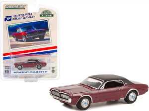 y݌ɕizO[Cg 1/64 }[L[ N[K[ XR-7 GT 1967 bh Greenlight Mercury Cougar USPS ~jJ[