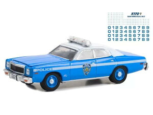 y݌ɕizO[Cg 1/64 v}X t[[ 1977 NYPD j[[NBx@ |X fJ[t Greenlight Plymouth Fury ~jJ[